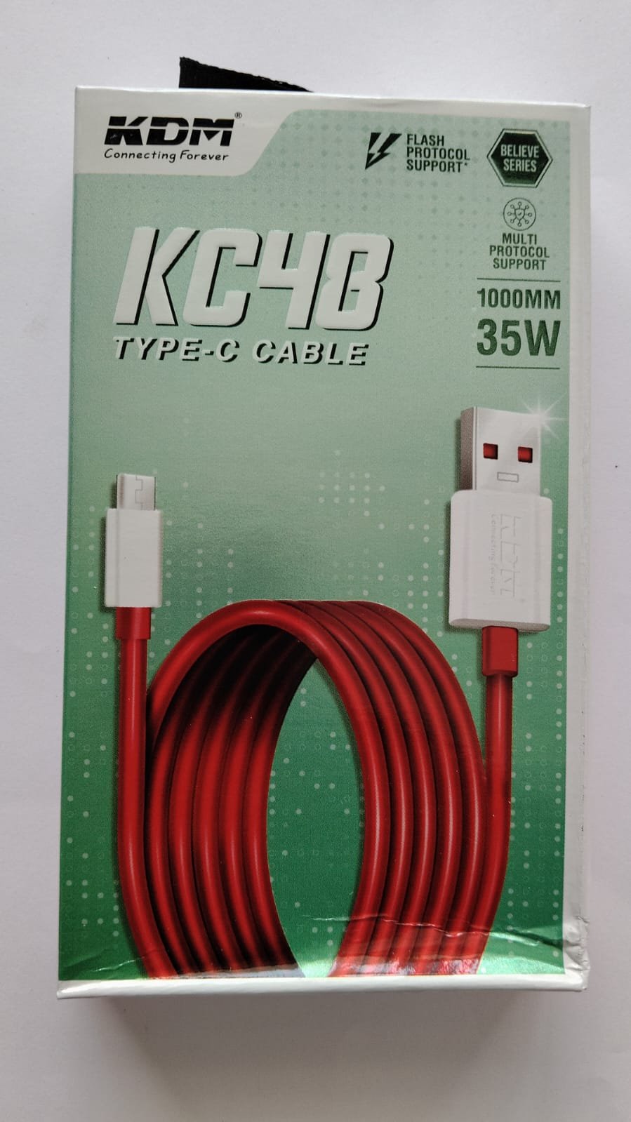 WhatsApp Image 2026-06-06 at 13.52.49 DMK Type C Cable KC48 Fast Charging Cable - Image 1