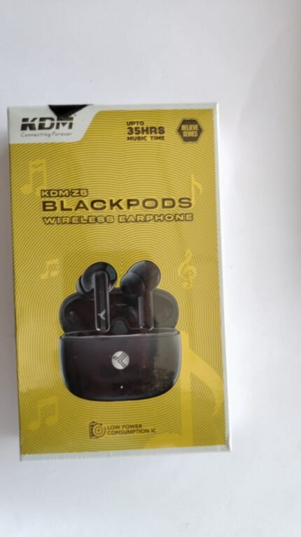 KDM Z5 Blackpods Wireless Earphone